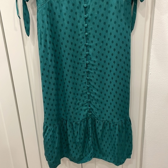 NWT Maeve by Anthropologie Eudora Turquoise Dress - Picture 7 of 15